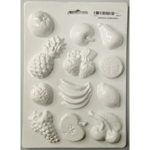 gipszkiöntő forma gyümölcsök