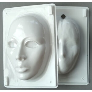 gipszkiöntő forma, maszk