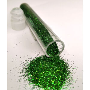 Ultrafinom glitterpor 3g, Zöld