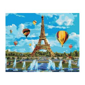 Számfestő - A szerelem városa 40x50 cm