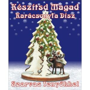 Készítsd magad - Jávorszarvas fenyőkkel, asztal vagy karácsonyfadísz