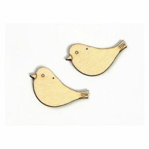 lézervágott fa madár