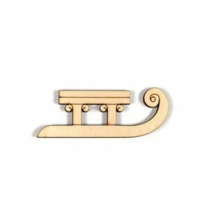 lézervágott szánkó