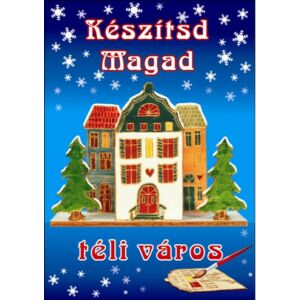 Készítsd Magad- Téli város Szalvétatartó
