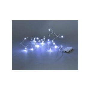 Ledfüzér 20 leddel, 2m HÓFEHÉR FÉNYŰ