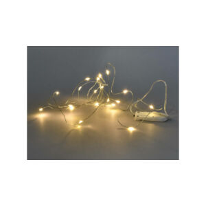Ledfüzér 20 leddel, 2m MELEG FÉNYŰ