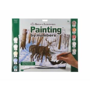 Számozott kifestő - Téli csendélet