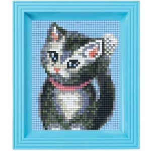 Pixel készlet cica