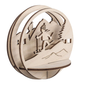 lézervágott díszgömb