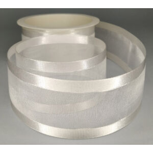 organzaszalag selyemszegéllyel