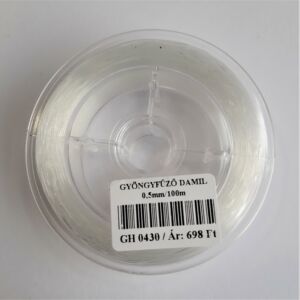 gyöngyfűző damil