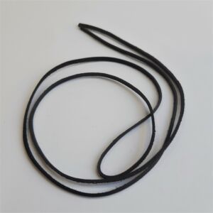 hasított bőrszál fekete