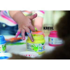 Kép 3/5 - Mucki ujjfesték 150ml, Piros 23105
