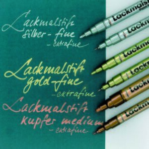 Kép 6/7 - Lakkfilc C Kreul fine 1-2mm, arany 47220