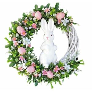 Kép 3/3 - Széles vesszőkoszorú 20cm NATÚR