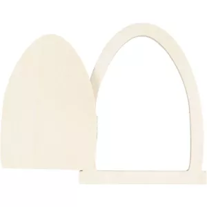 Kép 3/3 - Natúr fa tündérajtó 13x10cm