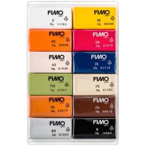 Kép 2/2 - Fimo gyurmakészlet, 12x25g, Natural