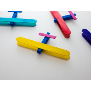 Kép 3/5 - CreArt spatula, színes 11,4x1cm, 50db/cs