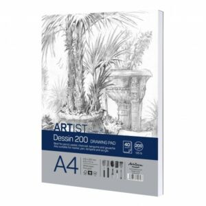 Kép 2/3 - Drasca, Sabin Boykinov rajztömb 40 lap, ragasztott 200g A/4