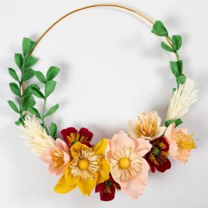 Kép 2/5 - Papírvirág készítő szett, kopogtató