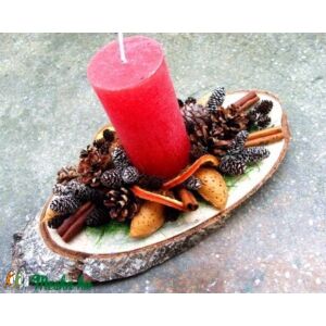 Kép 2/5 - Nyírfa szelet ovális 27-31cm