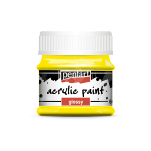 Kép 1/2 - Fényes akrilfesték sárga