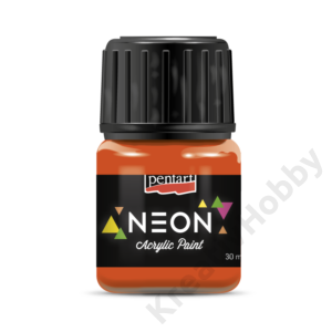 Kép 1/2 - neon akrilfesték narancs