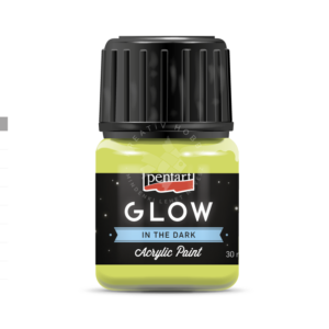 Kép 1/4 - GLOW sötétben világító akrilfesték 30ml LIME