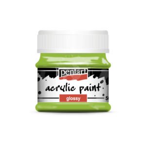 Kép 1/2 - Fényes akrilfesték almazöld