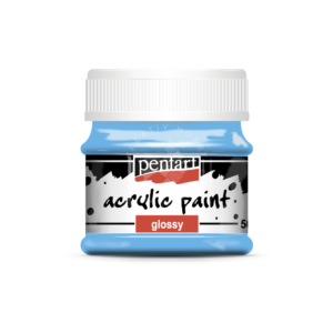 Kép 1/2 - Fényes akrilfesték világoskék