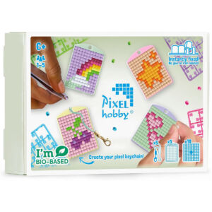 Kép 1/2 - Pixel kulcstartó box - PASZTELL VILÁG