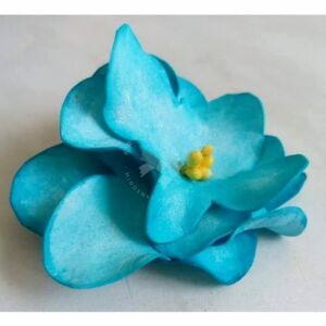 Kép 2/3 - Dekorgumi puha (Foamiran) 50 x 50 cm, 1 mm, fehér