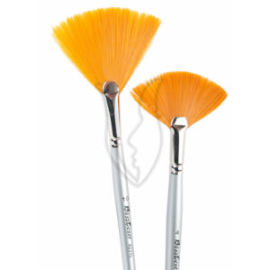 Kép 2/3 - Legyező formájú díszítő ecset 45mm