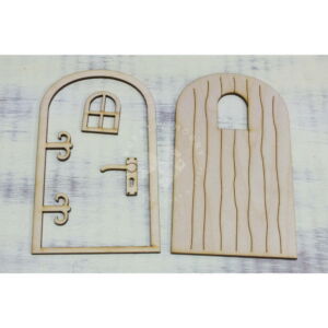 Kép 2/3 - Tündérajtó "Ella" 14*8cm ,vastagság:3mm