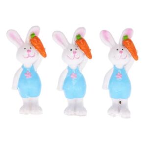 Kép 2/2 - Nyúl répával 6x2,5 cm