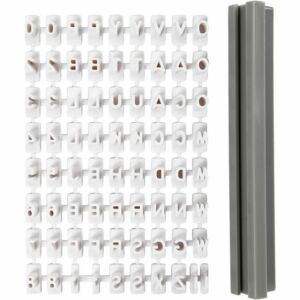 Kép 3/3 - Gumibélyegző készlet betűk, számok