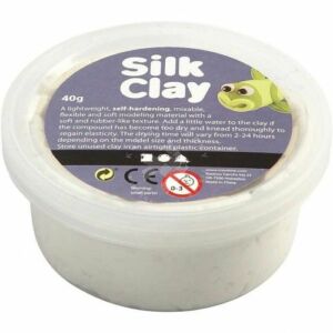 Kép 1/8 - Silk gyurma- FEHÉR