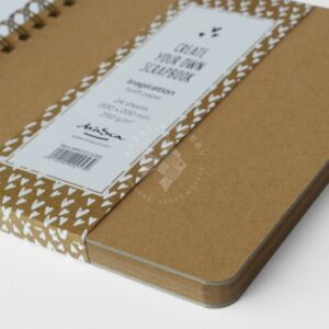 Kép 3/5 - Scrapbook Inspiration album, 24 lap 250g 20x20cm, NATÚR