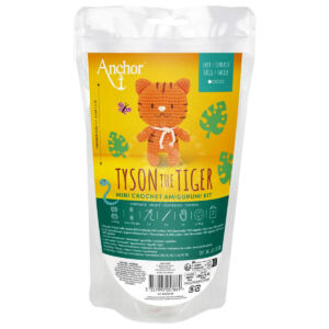 Kép 2/2 - Anchor amigurumi készlet, TYSON A TIGRIS 9cm