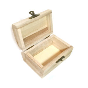 Kép 3/3 - Mini fadoboz kincsesláda 9cm