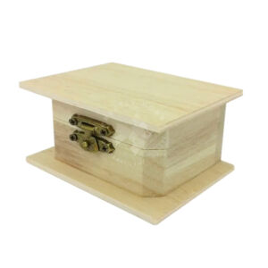 Kép 1/3 - Mini fadoboz peremes 8,5cm