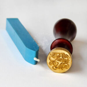 Kép 2/2 - bélyegző viasszal Thank You felirat