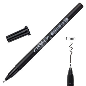 Kép 1/6 - SAKURA PIGMA - Kalligrafikus filctoll 1mm