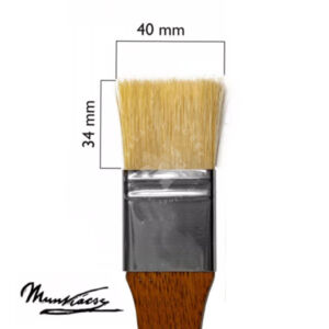 Kép 2/2 - munkácsy lapos sörte ecset