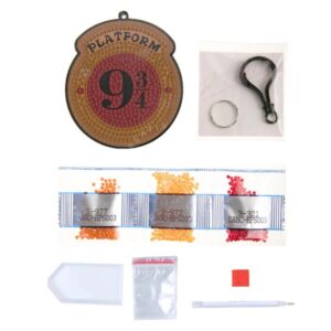 Kép 3/6 - Gyémántszemes kirakó táskadísz: Harry Potter - 9 és 3/4 vágány