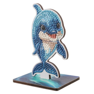 Kép 1/6 - Gyémántszemes kirakó 11cm DELFIN