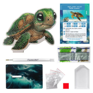 Kép 5/6 - Gyémántszemes kirakó 11cm TEKNŐS