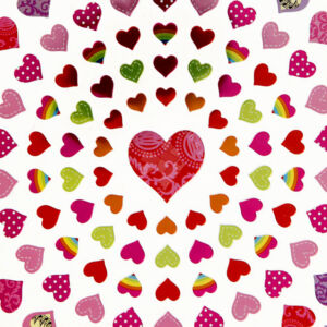 Kép 2/2 - Matrica Kicsi szívek