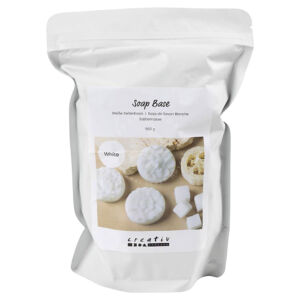 Kép 1/6 - Szappanalap 500g, FEHÉR