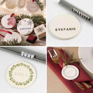 Kép 2/3 - Gumibélyegző készlet betűk, számok